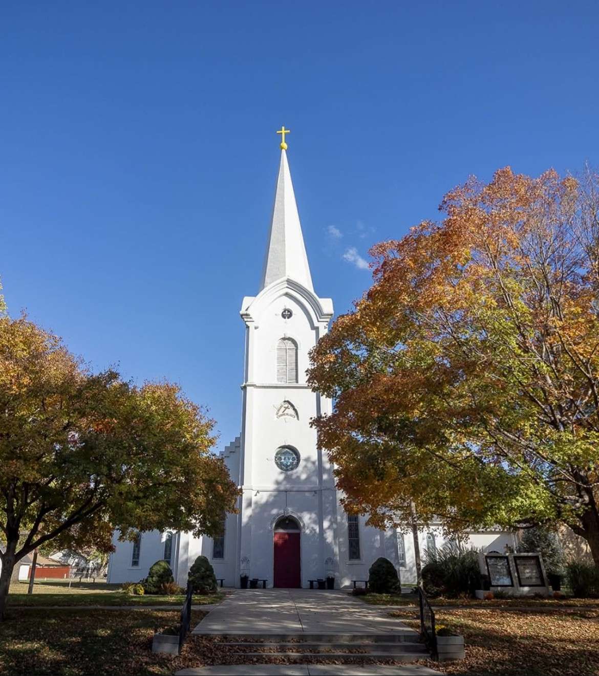 Bethany Lutheran Church on 320 N Main St. Lindsborg, KS. Courtesy of Bethany Lutheran Church