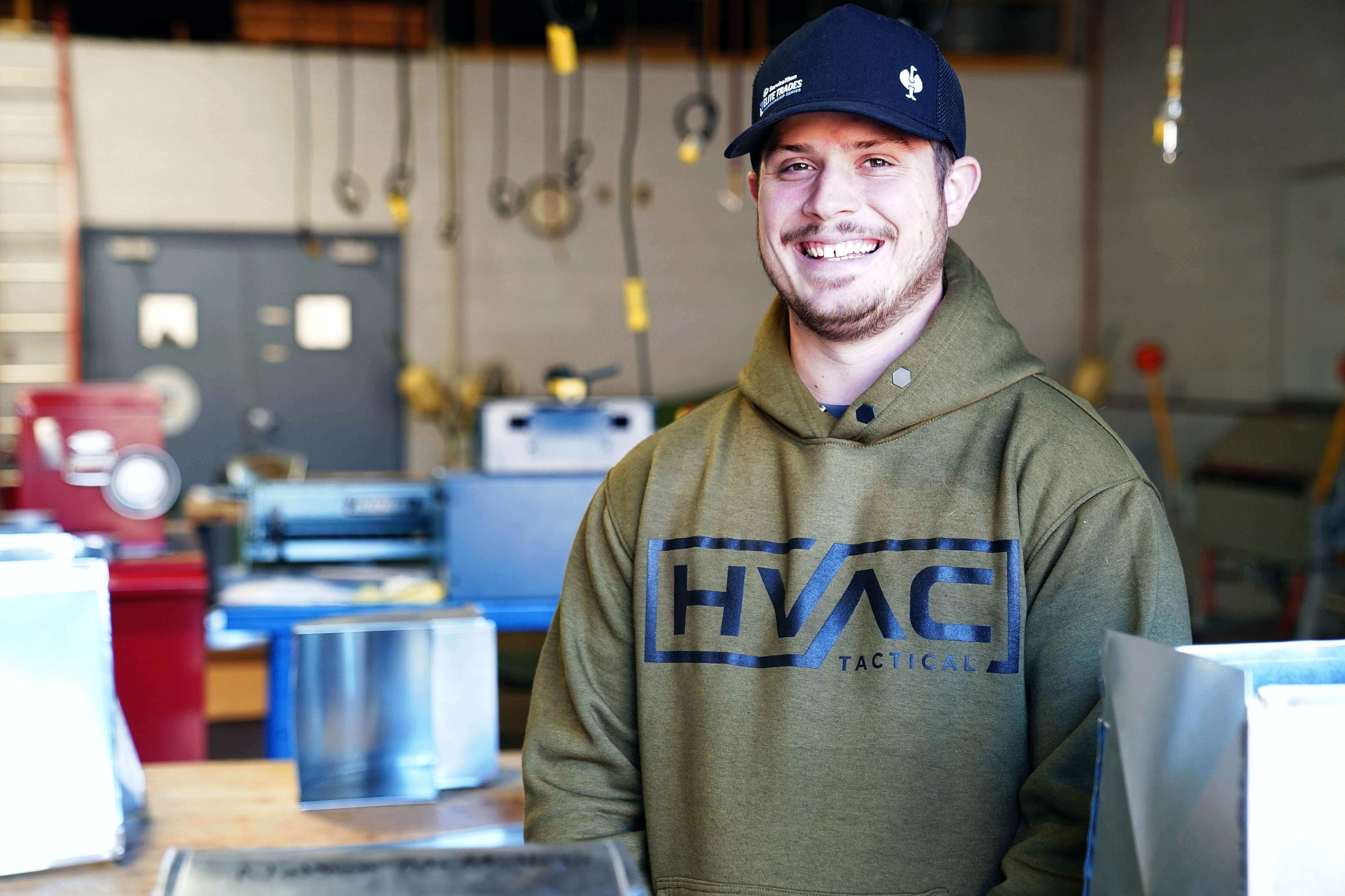 Braden Reeser, a 2023 graduate of MPCC HVAC and a native of Ogallala, NE earned national recognition at the 2025 ServiceTitan HVAC National Championship after taking first place in the apprentice division. (Courtesy MPCC)