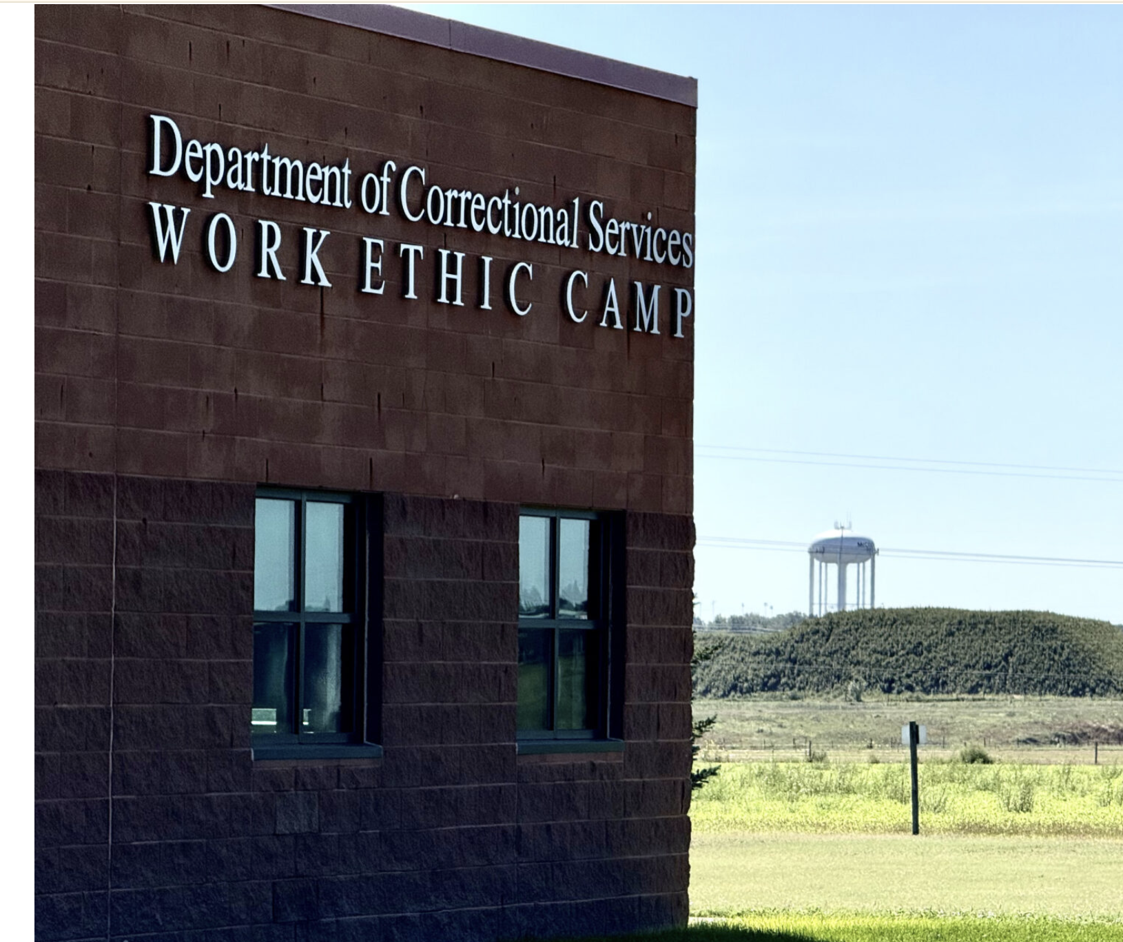 The state’s Work Ethic Camp in McCook, Neb., is set to become a detention center for migrants facing deportation proceedings. State Sen. Margo Juarez of Omaha, a vocal opponent, drove more than four hours from her home district to learn more about the facility than has been shared with Democratic lawmakers. (Cindy Gonzalez/Nebraska Examiner)