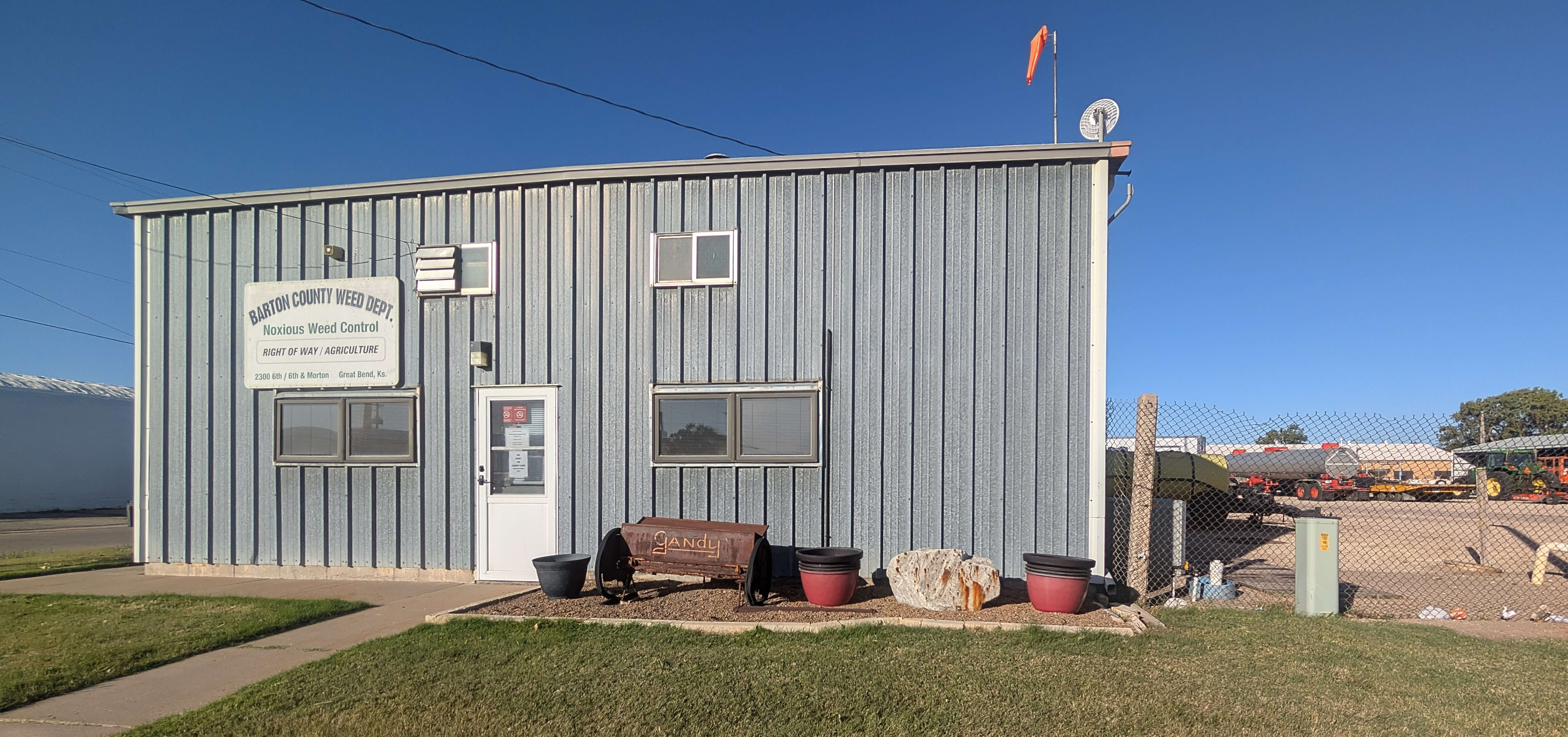 The Barton County Noxious Weed Department tackles weed spraying across the county and performs other county duties as needed.