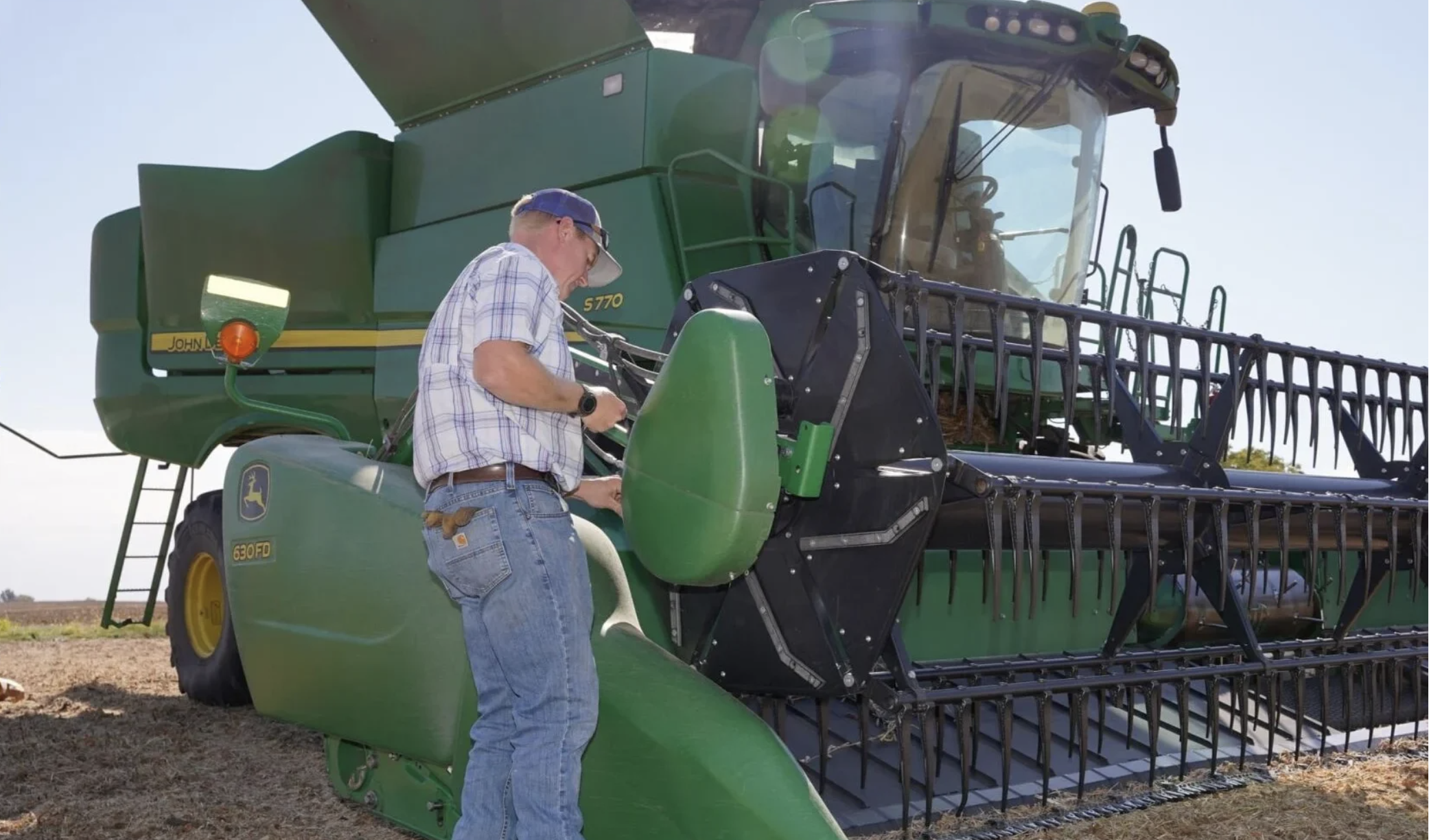 Bryant Kagay, owner of Kagay Farms in northwest Missouri, says he has seen a “significant” drop in soybean prices with China ceasing purchases of the crop from the U.S. (photo submitted).