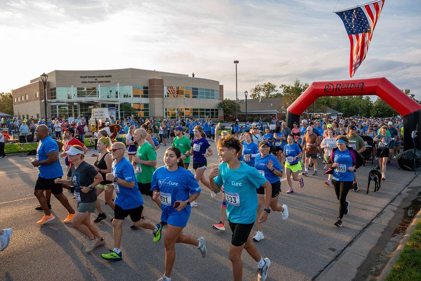 2025 Fe For a Cure breaks records of participants and funds, raising over $75,000. Courtesy of Salina Regional Health Foundation