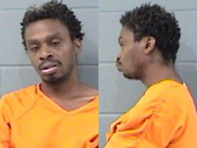 Anthony Godfrey, Interference with LEO, Obstruct/resist/oppose felony warrant service or execution; Assault; Criminal threat; Cause terror, evacuation or disruption, arrested 10/22