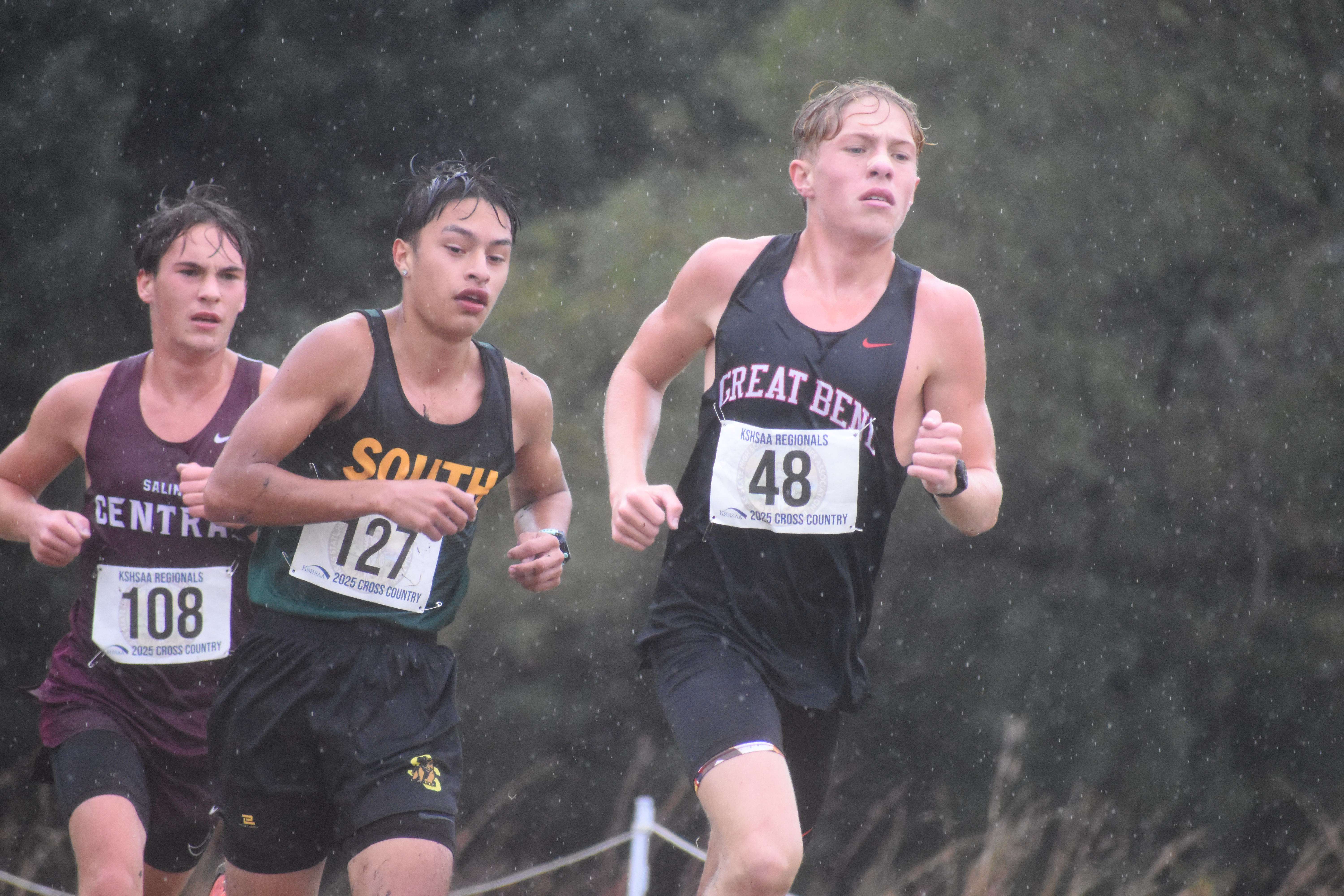 Panther sophomore Brogan Lashley finished fifth in Saturday's Class 5A regional at Lake Barton to help Great Bend qualify its first team to state since 2020.