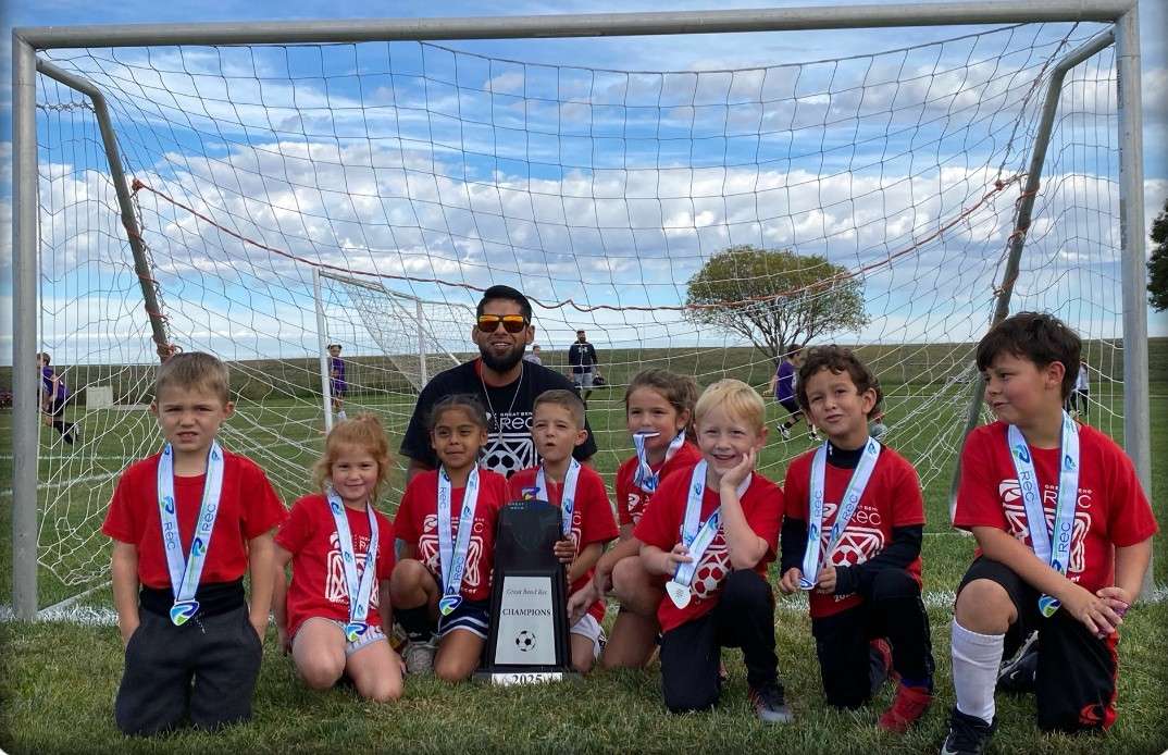 <b>K-1st grade league:&nbsp; The Heat - Head Coach Edgar Rocha</b>