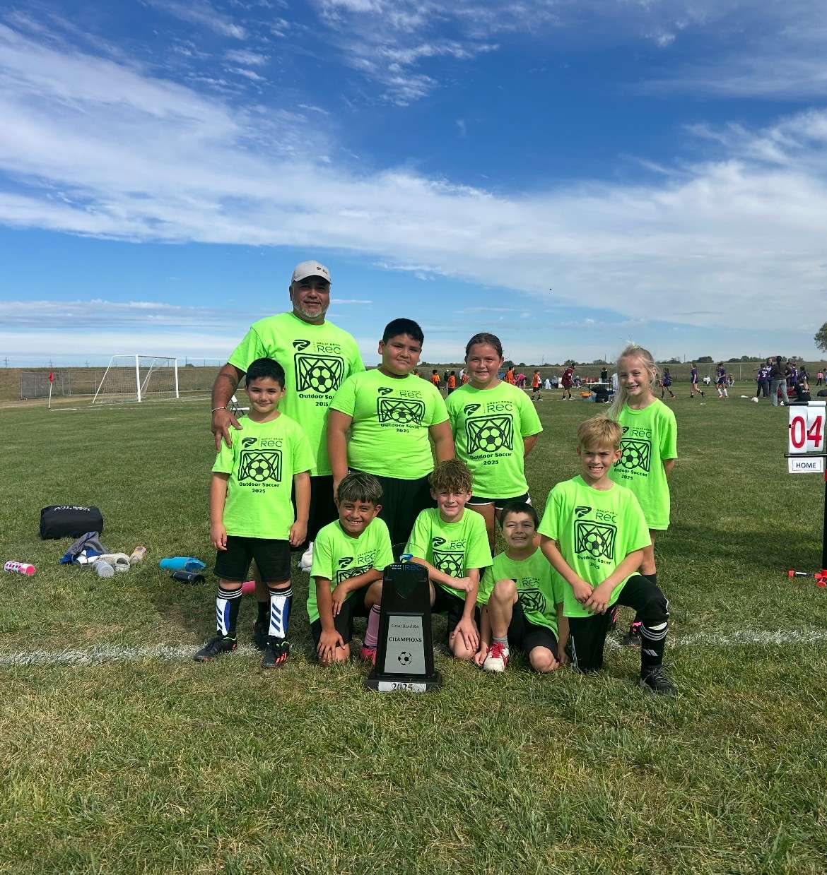 <b>2nd-3rd grade league:&nbsp; Lil' Bandidos - Head Coach Rafael Espinosa</b>