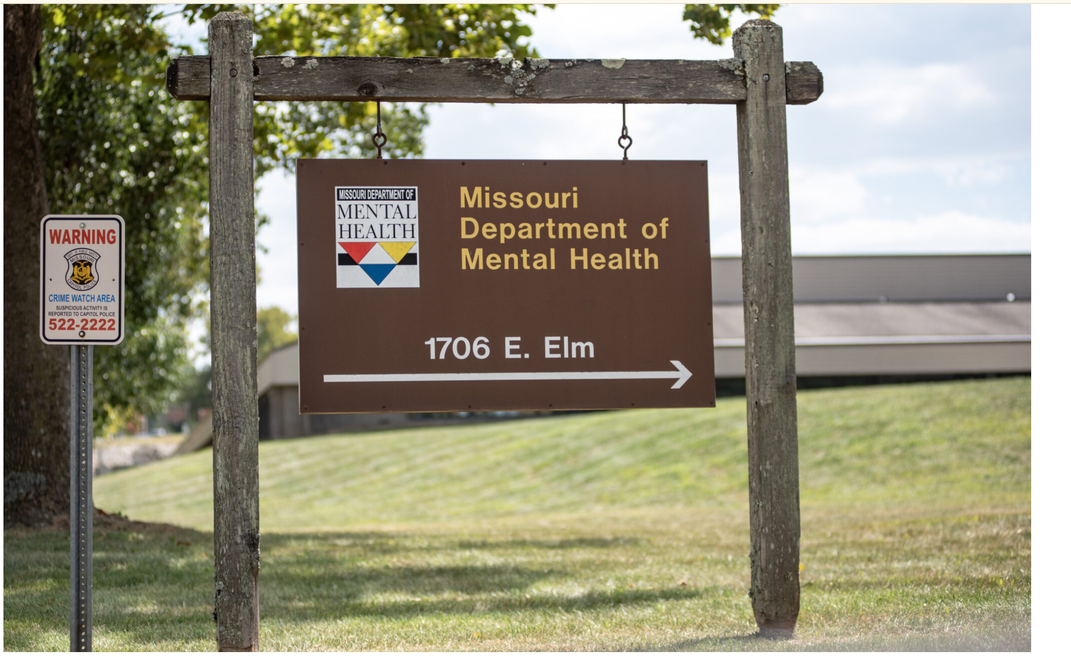 The Missouri Department of Mental Health building in Jefferson City in 2023 (Annelise Hanshaw | Missouri Independent).