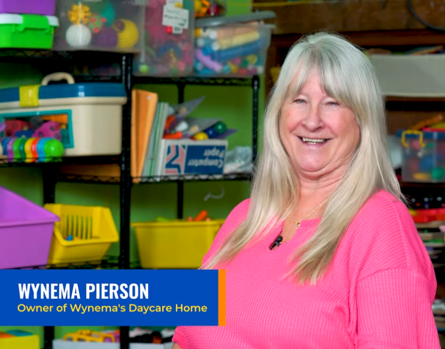 Wynema Pierson - Reno County Childcare Provider of the Month