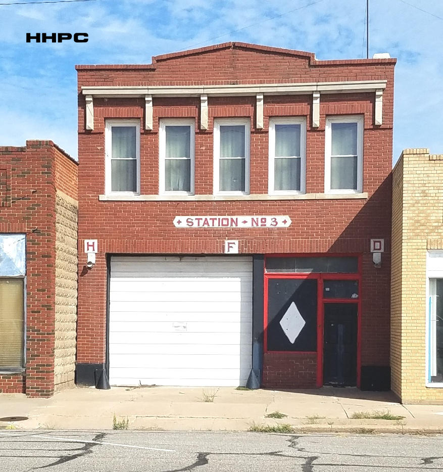 Fire Station No. 3 - 516 S. Main - Sept. 22, 2025. Courtesy of the Conard-Harmon Collection.