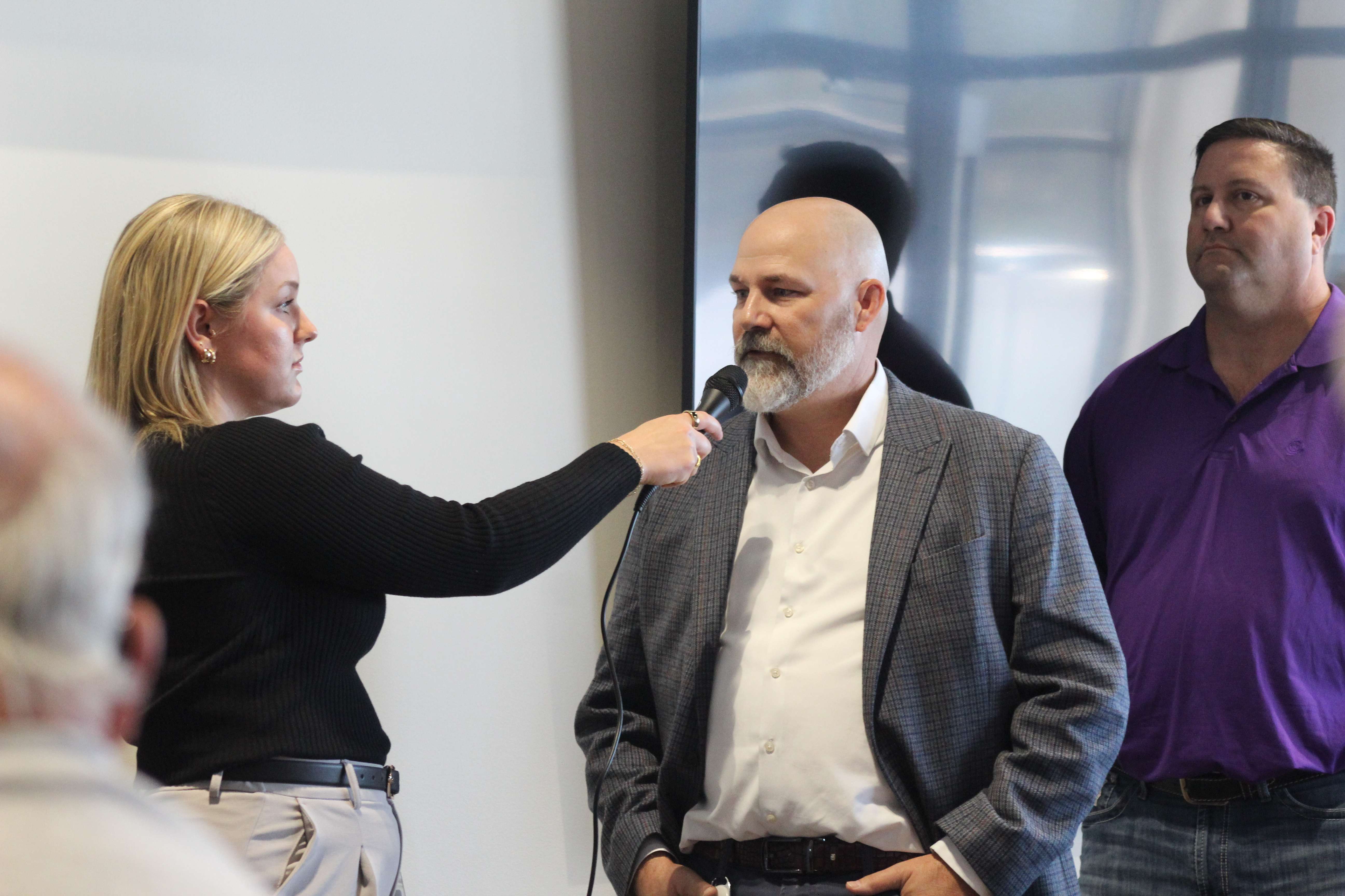 Craig Poe, High Plains Mental Health Center executive director, expressed concerns about access to crisis services for uninsured and underinsured Kansas residents. Photo by Cristina Janney/Hays