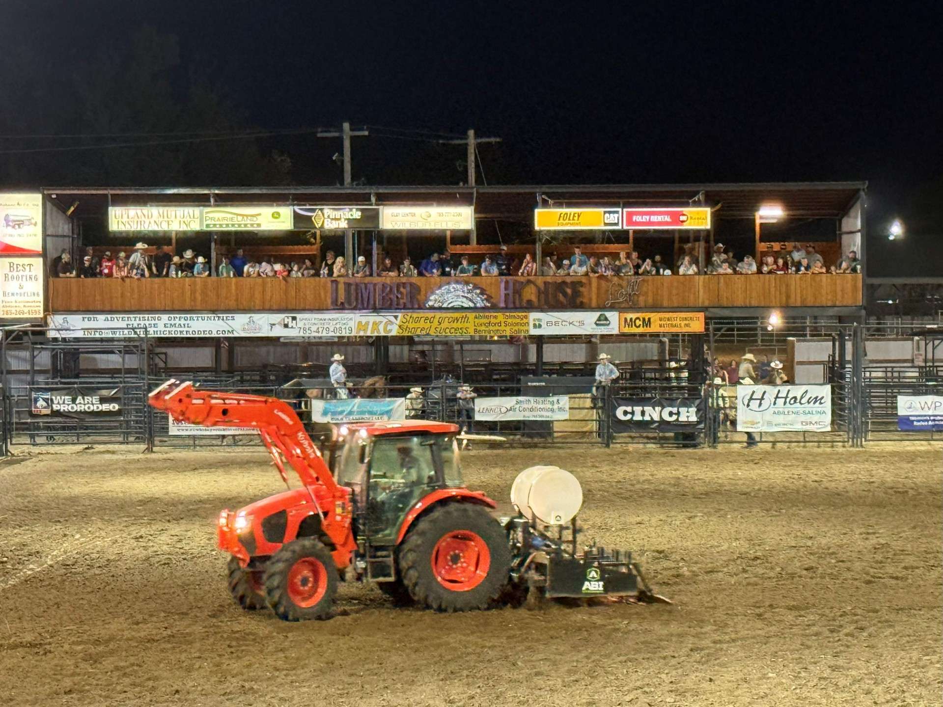 The Committee for the Wild Bill Hickok Rodeo in Abilene, recognized for outstanding work on preparing arena grounds. Courtesy photo