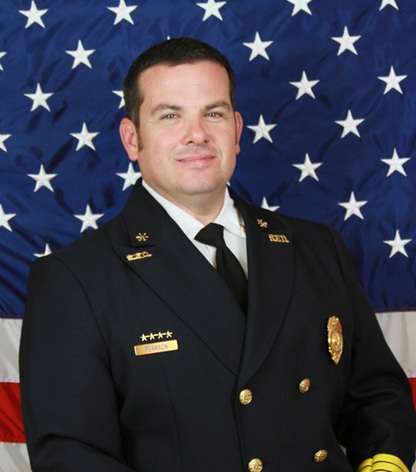 Salina Fire Department Chief, Shane Pearson. Photo from the Salina Fire Department Facebook page