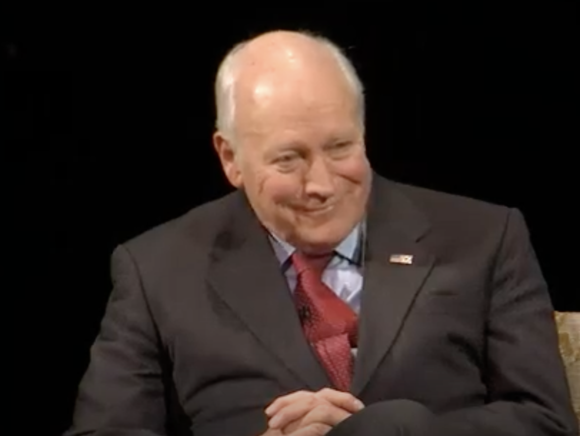 Dick Cheney during an appearance on CSPAN in 2018
