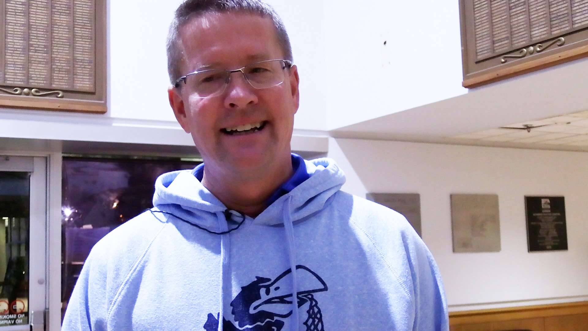 Shaun Musil was re-elected to the Hays City Commission on Tuesday. Photo by Becky Kiser/Hays Post