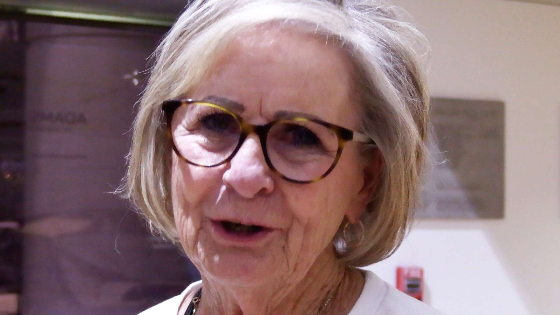 Sandy Jacobs was re-elected to the Hays City Commission on Tuesday. Photo by Becky Kiser/Hays Post