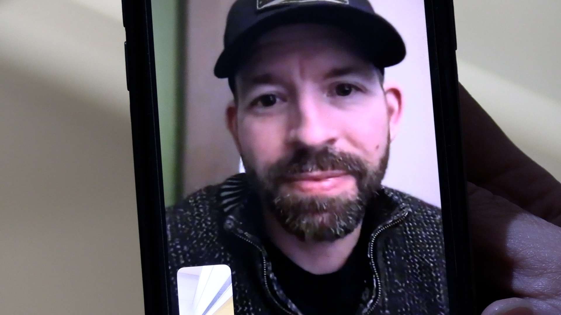 First-time candidate David Vilaysing was elected to the Hays City Commission on Tuesday. Facebook Live image