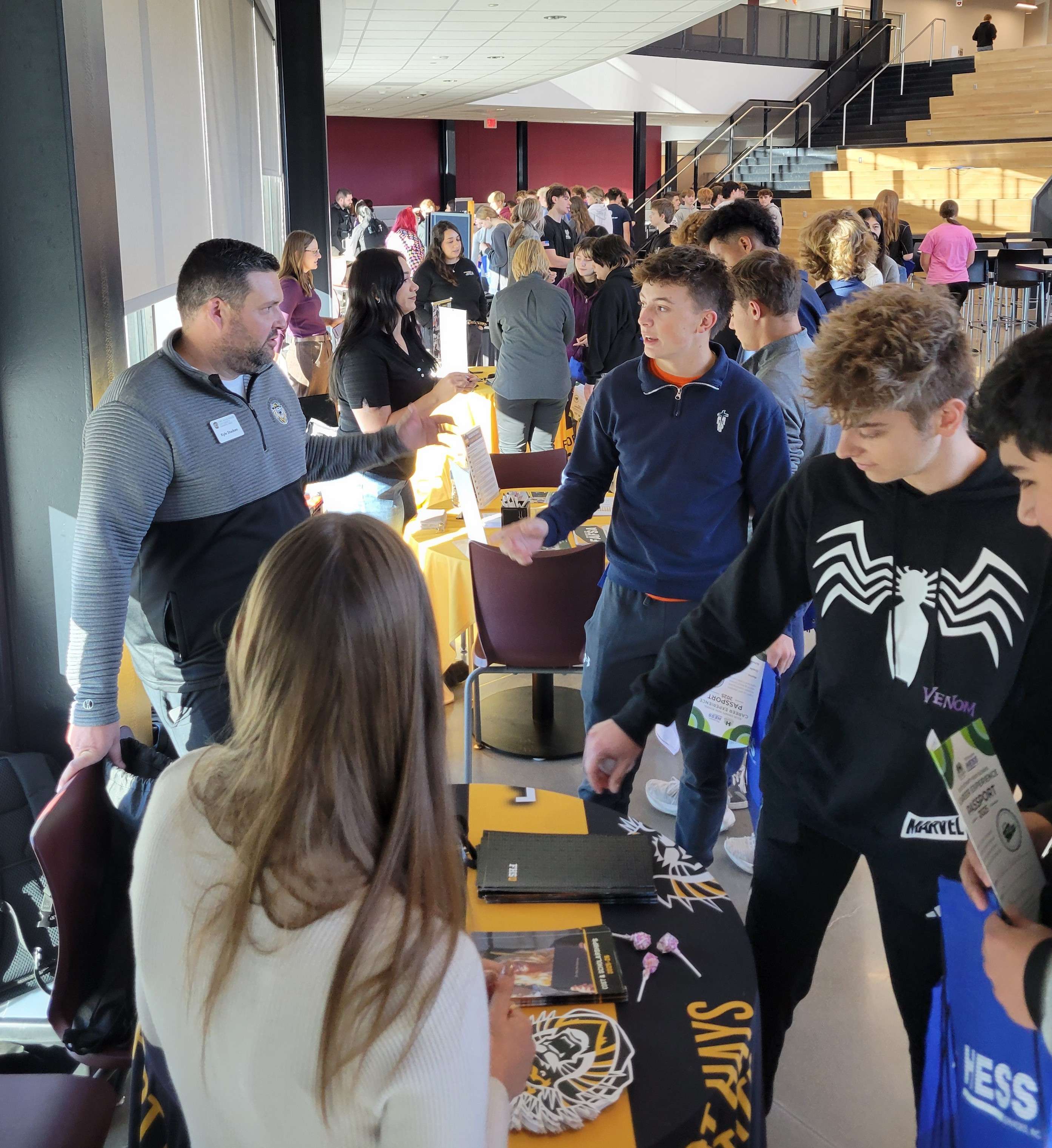Ellis County Career Expo. Photo by Fort Hays State University&nbsp;