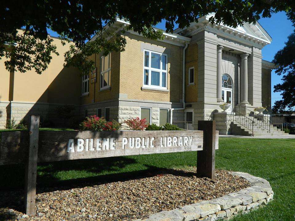 Abilene Public Library (209 NW 4th St). Photo by Travel Kansas