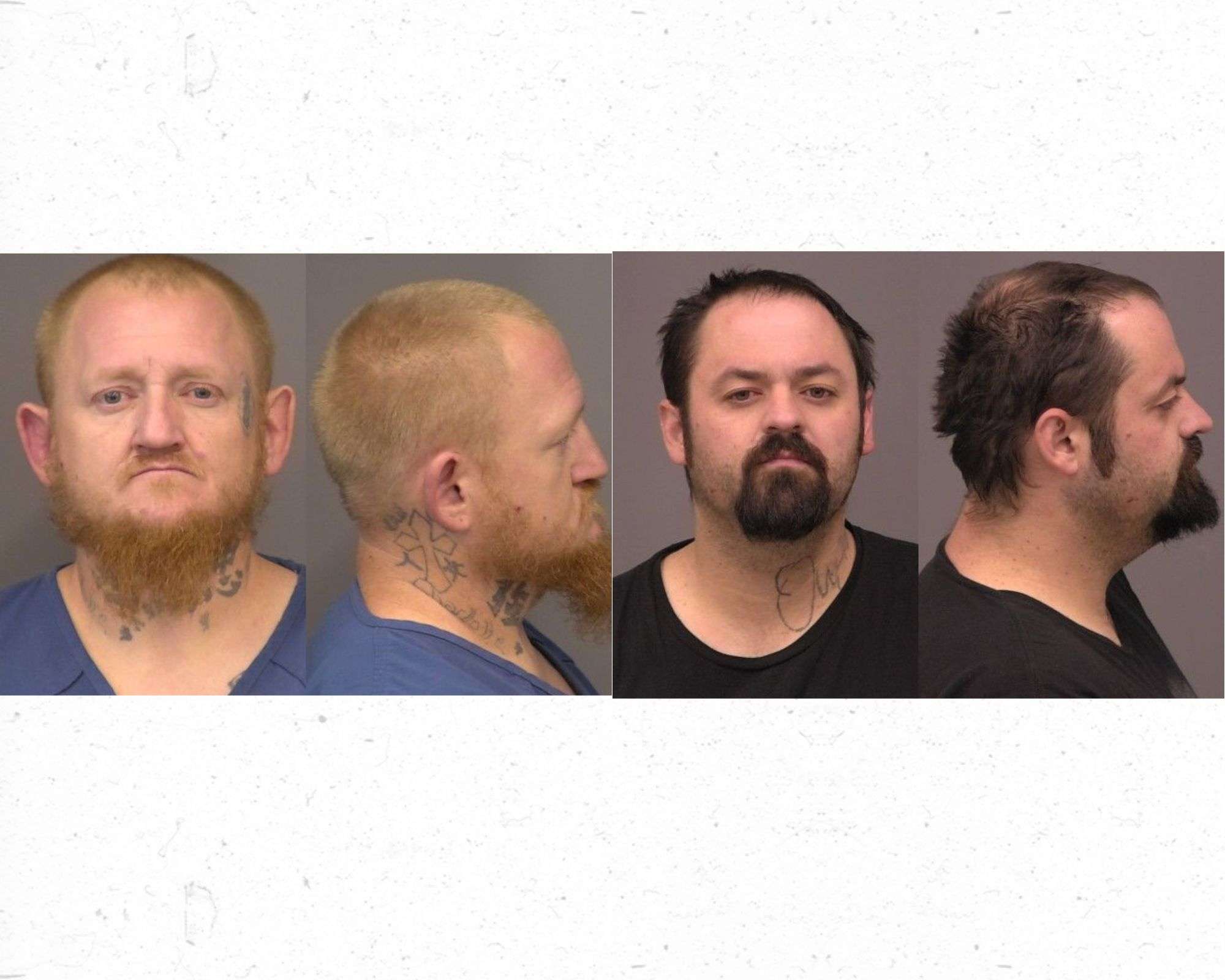 <b>From left to right:</b> Carl Persinger (38), Dalton Freeze (29). Courtesy of Saline County Sheriff's Office