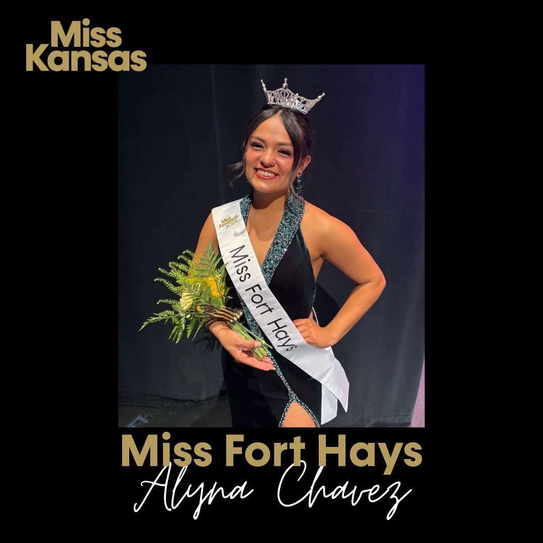Miss Fort Hays winner Alyna Chavez. Courtesy photo