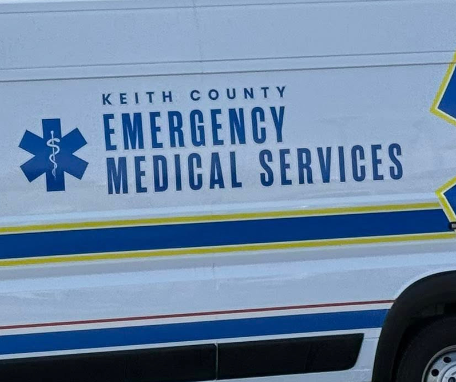 Keith County EMS was on scene for both the Lake McConaughy rescue and the Sandy Beach Paradise structure fire. (Courtesy Keith County EMS)