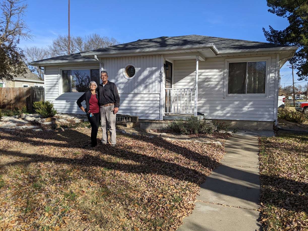 Ricardo and Mechele Castillo. Courtesy of Kathie Crispin
