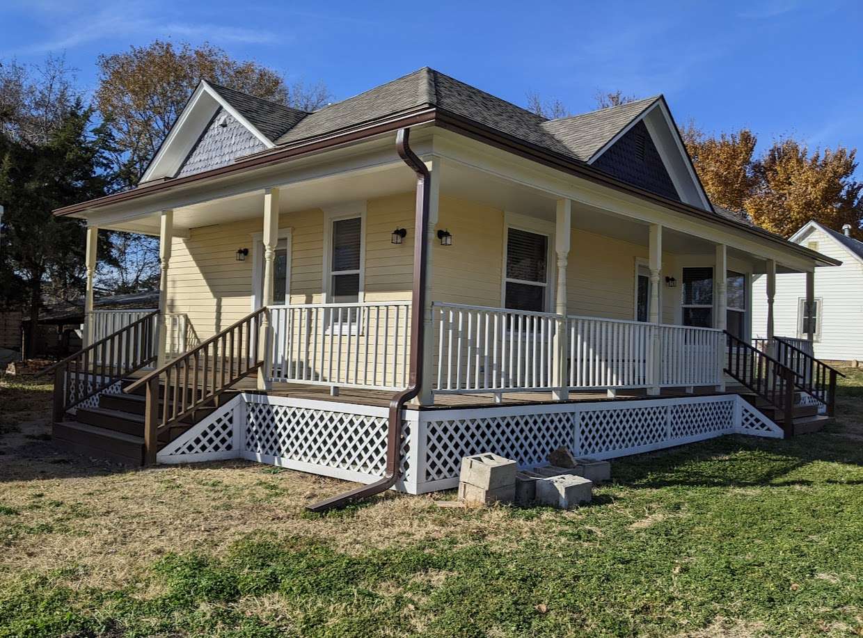 Entriken home. Courtesy of Kathie Crispin