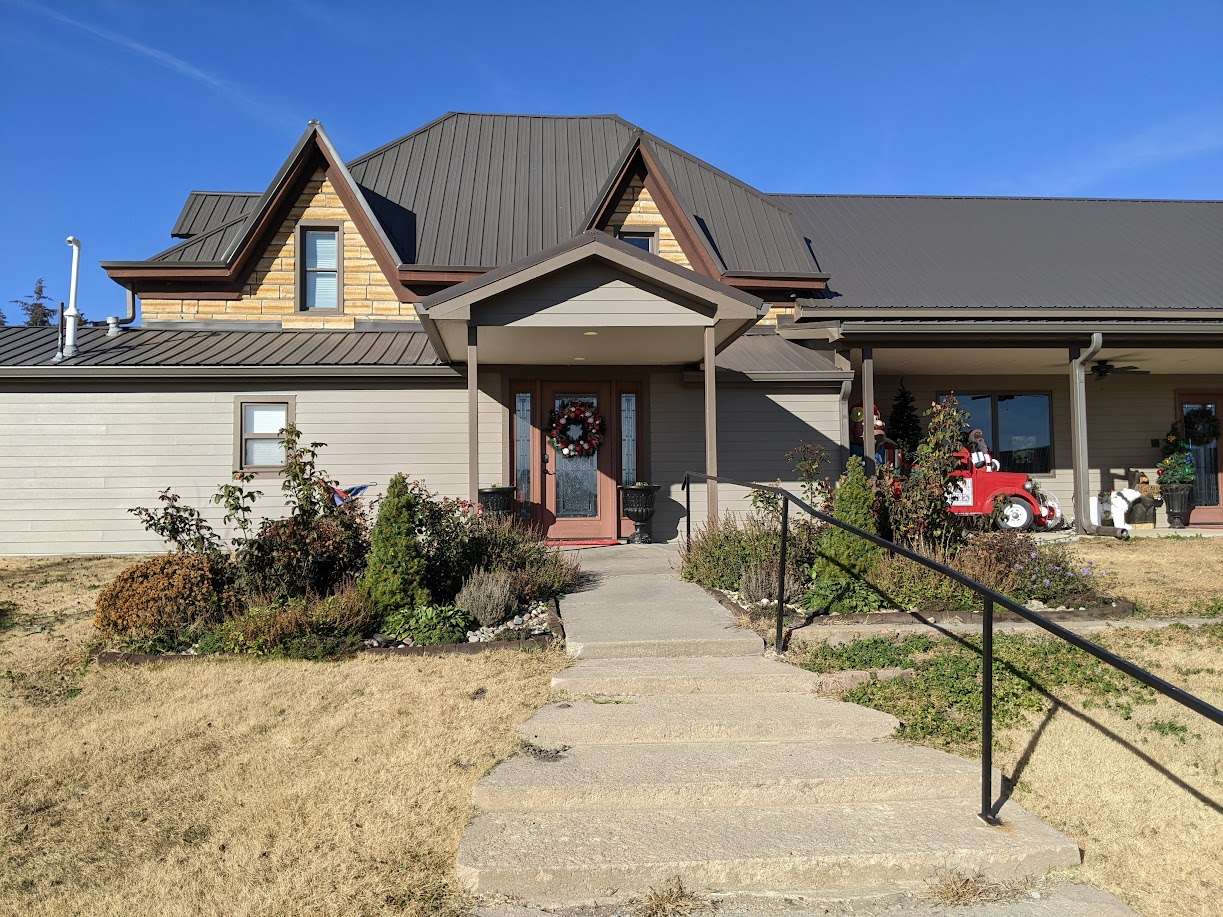 The Rodney and Beverly McCosh home. Courtesy of Kathie Crispin