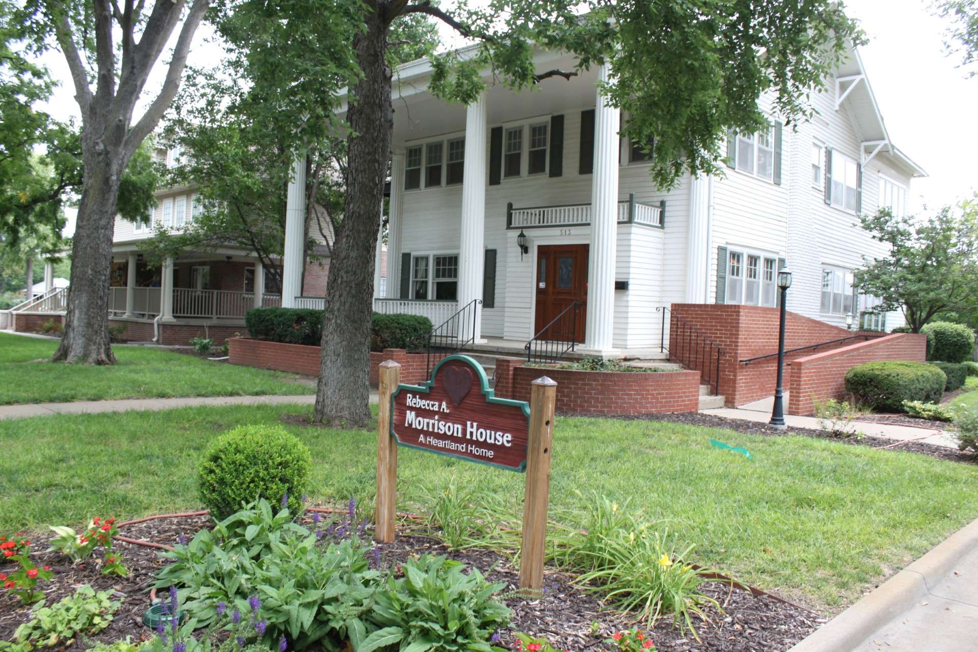 Front of Morrison House. Photo courtesy of Salina Regional Health Center