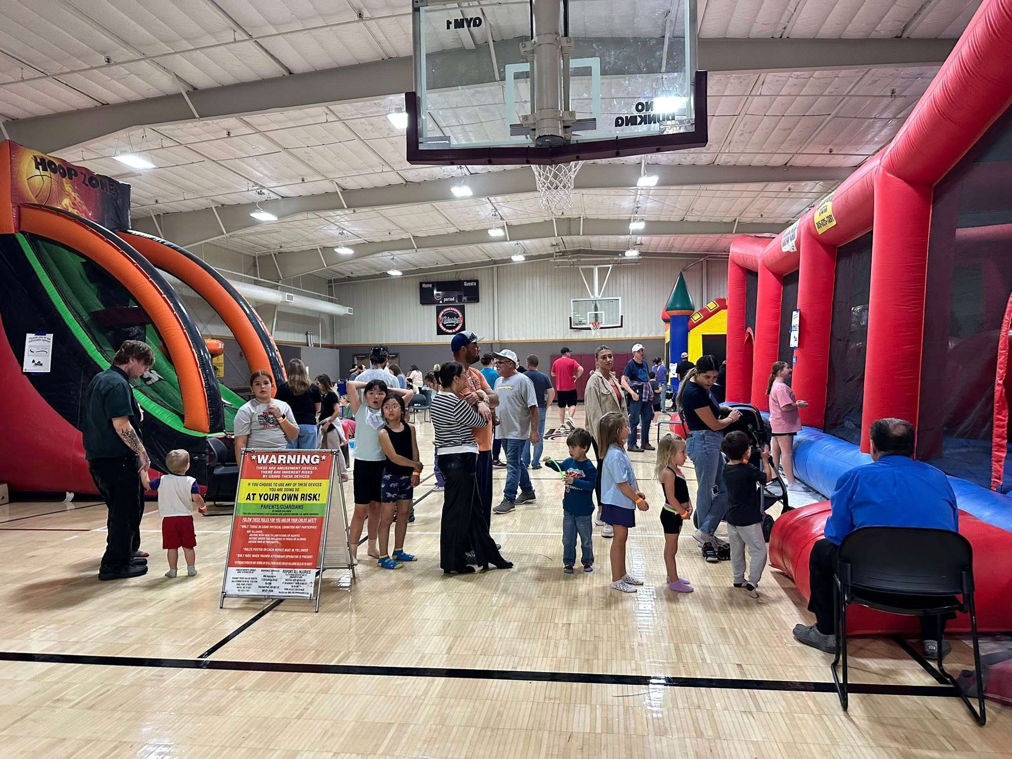 The FHSU Leadership 310 carnival fundraiser for First Call for Help.&nbsp;Courtesy photo