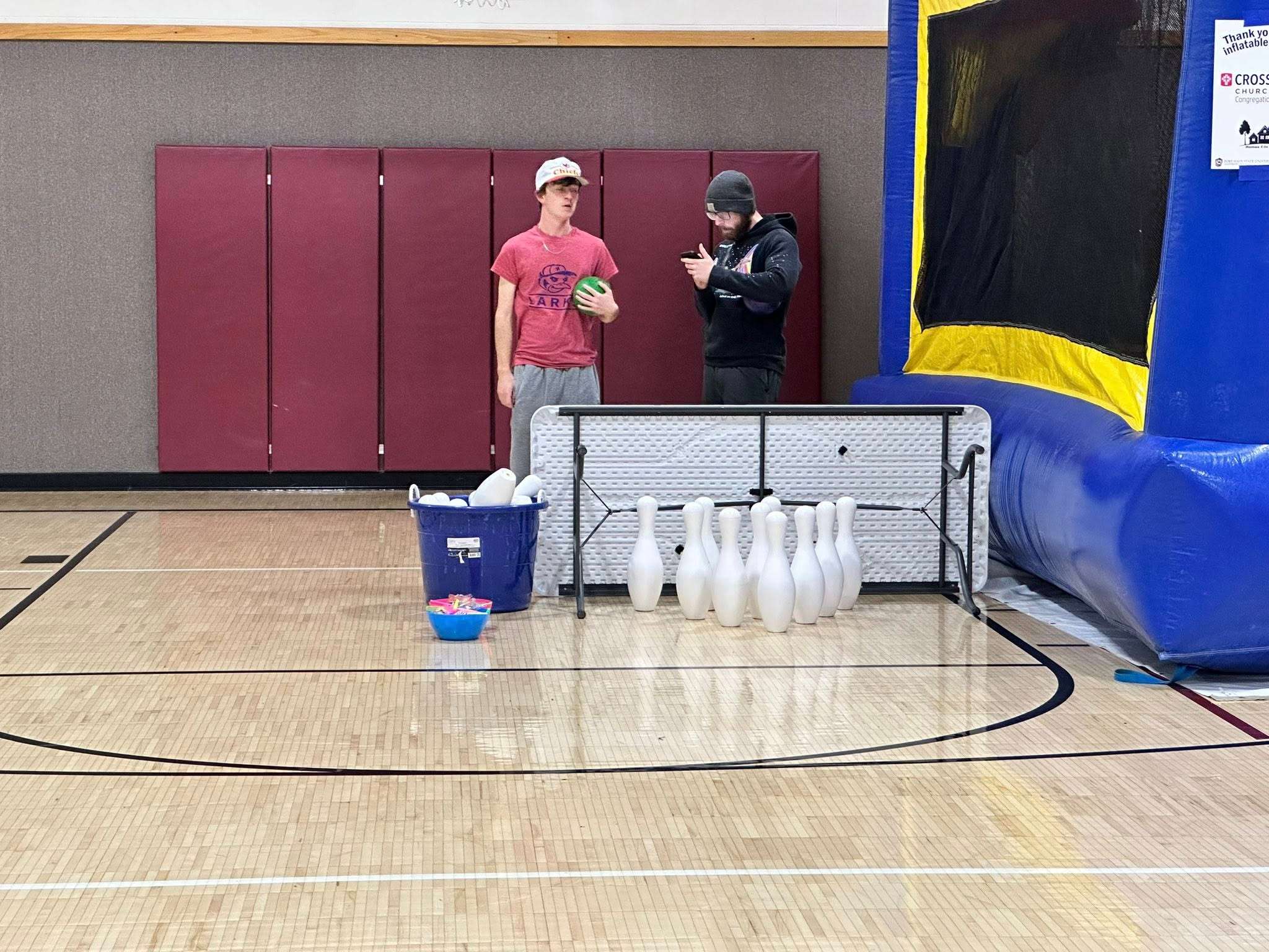 The FHSU Leadership 310 carnival fundraiser for First Call for Help. Courtesy photo