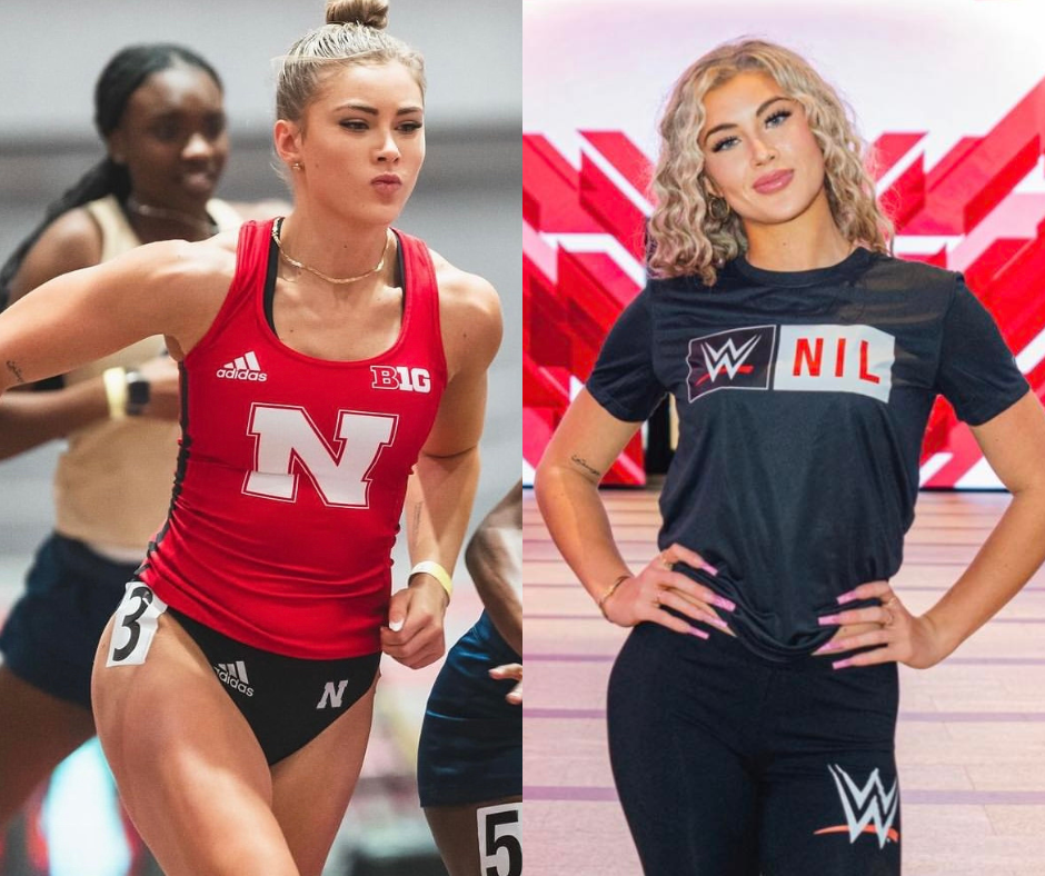 Meghan Walker, UNL track star, signs with WWE.