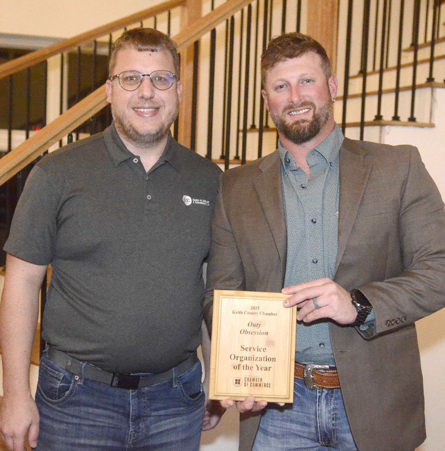 Outy Obsession LLC award Keith County Chamber Service Organization of the year award 2025. (Photo&nbsp;Jeff Headley)