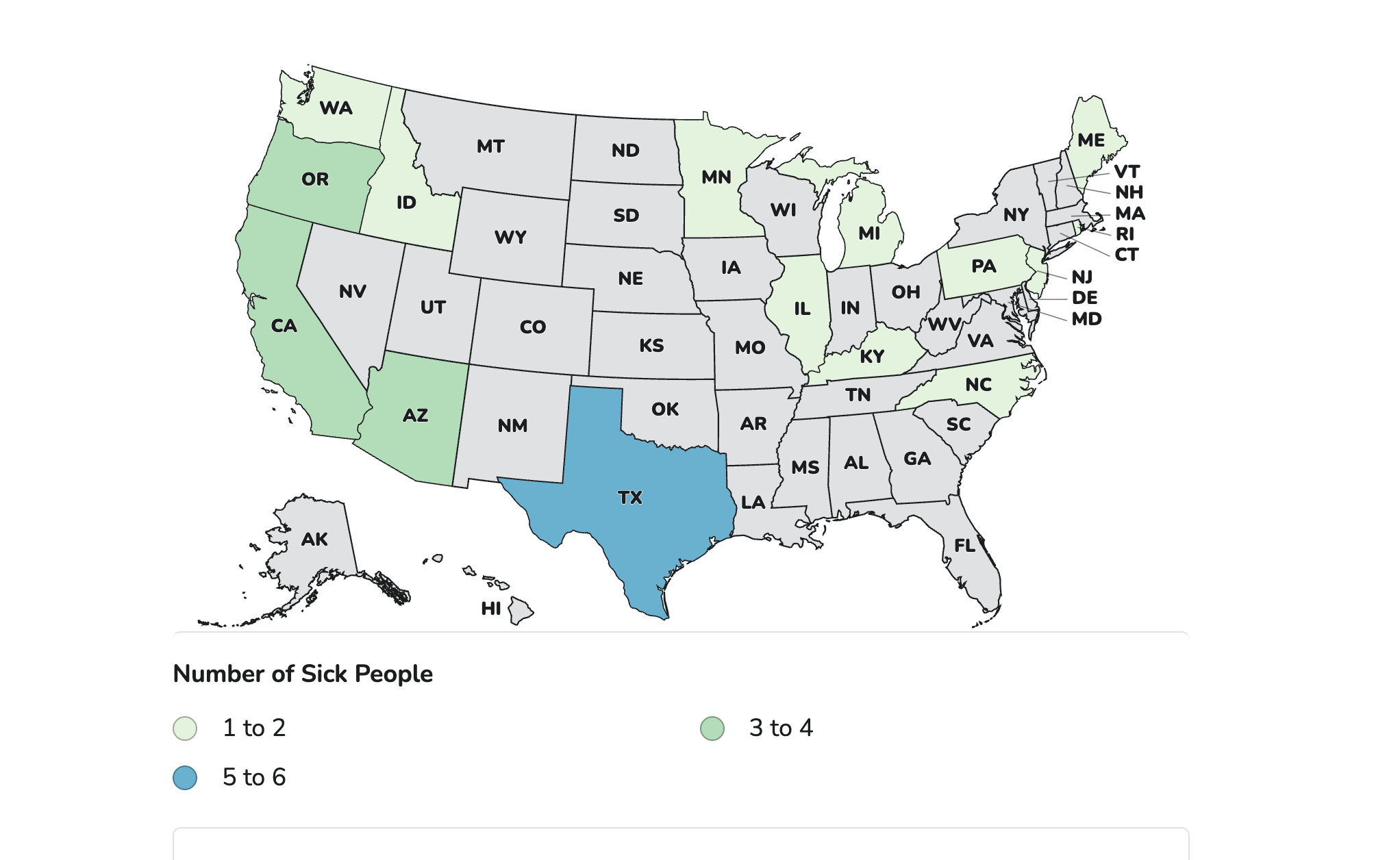 CDC&nbsp; map shows where the 31 infants in this infant botulism outbreak lived.