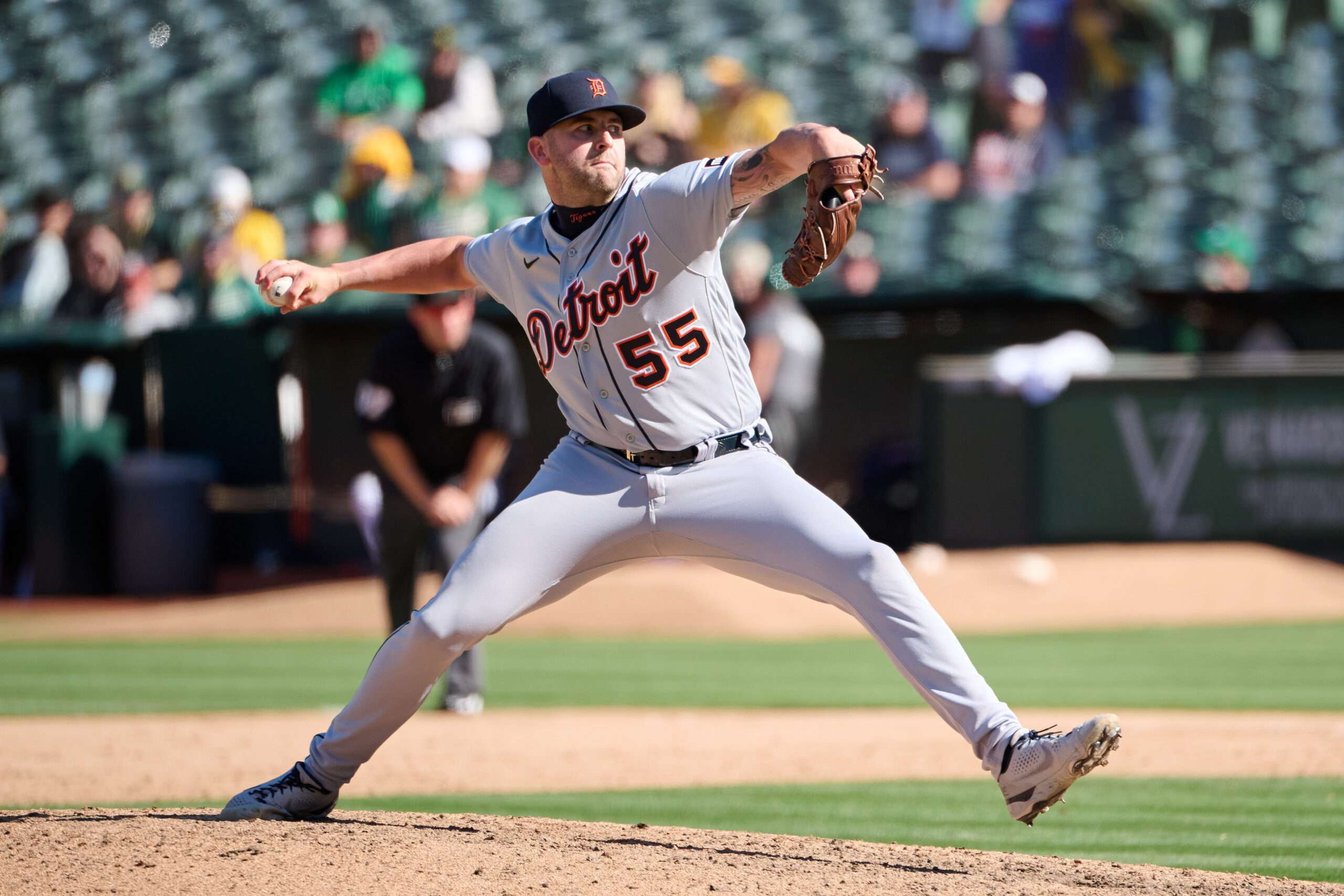 The Kansas City Royals signed Kansas City native and former Detroit Tigers closer Alex Lange to a one year deal on Thursday to bolster their bullpen/ Photo courtesy of MLB Trade Rumors on X