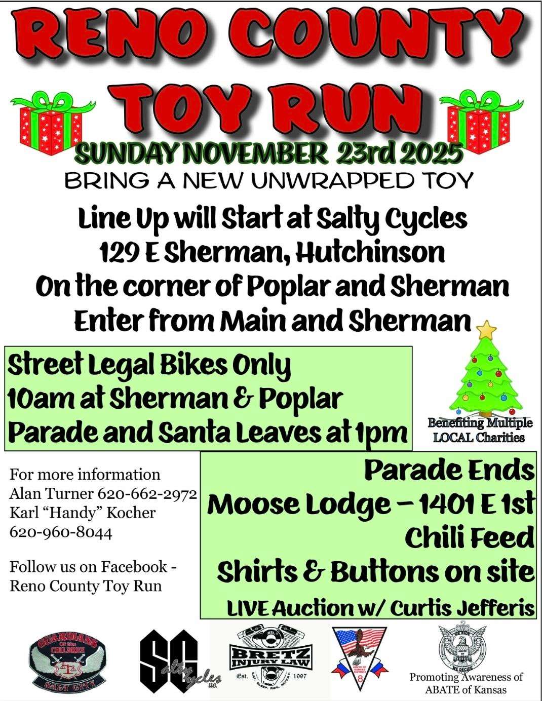 Reno County Toy run 