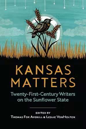 Editors Leslie VonHolten and Tom Averill discuss new book Kansas Matters- 21st-Century Writers on the Sunflower State at <b>Red Fern Booksellers (106 S Santa Fe)</b> on <b>Sunday, December 7 at 2 pm</b>. Courtesy of Red Fern Booksellers