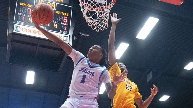 Kyrell Shaw and the Blue Dragon men's basketball team heads to El Dorado Saturday to take on the Butler Grizzlies at 4 p.m. at the Power Plant. (Andrew Carpenter/Blue Dragon Sports Information)