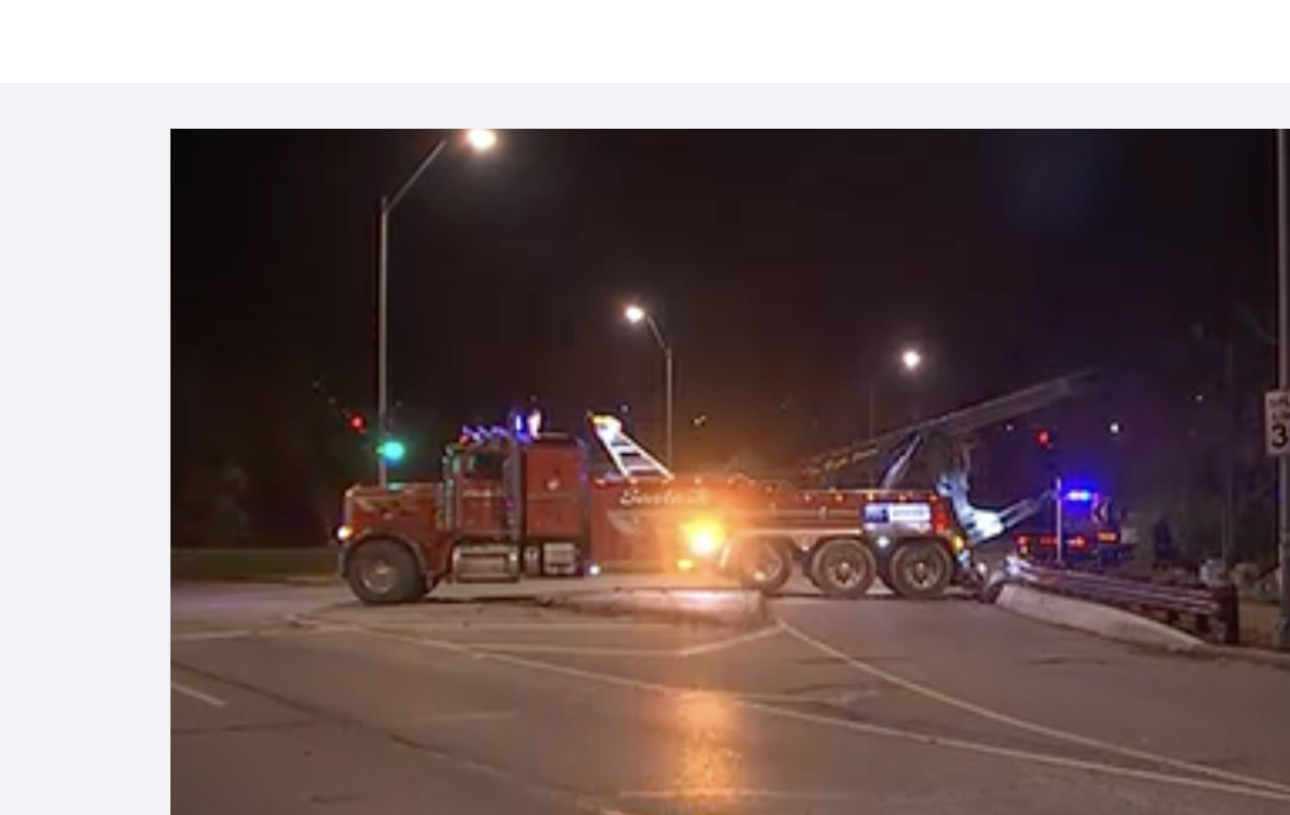 2 critically injured after car flips into Kansas City creek