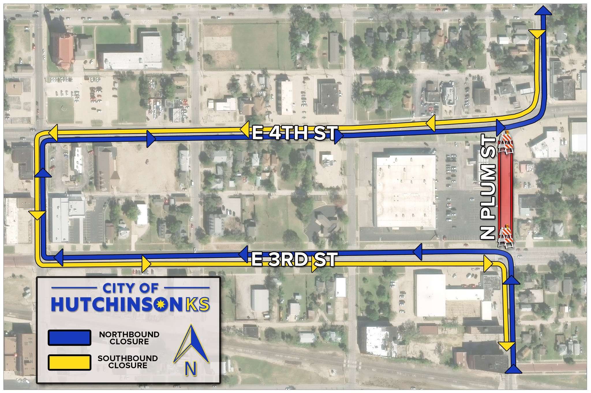 Map courtesy City of Hutchinson 
