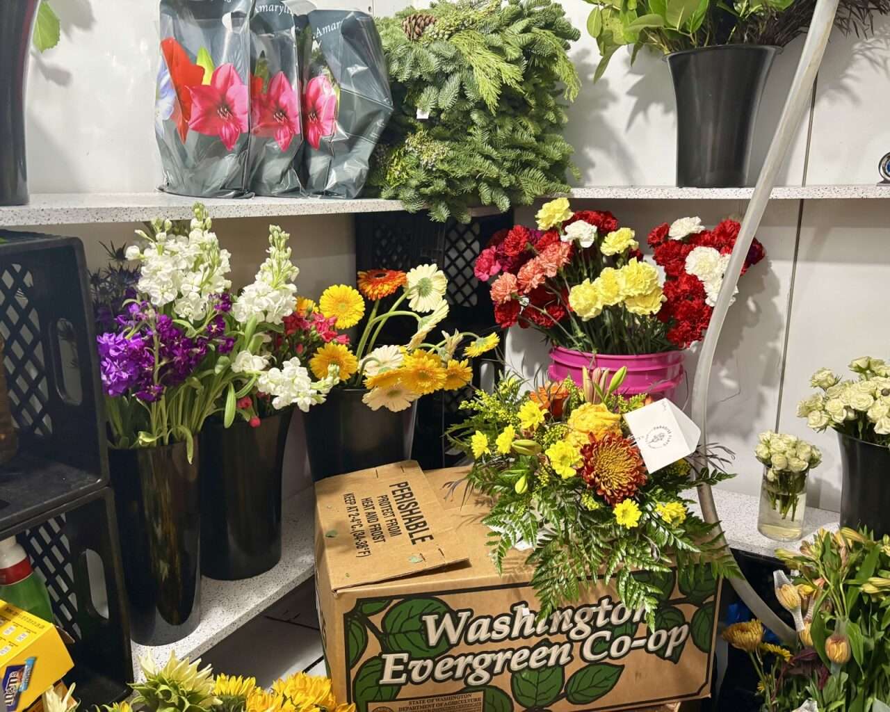 The inventory of Paradise Flats Gifts &amp; Florals in Plainville. Photo by Tony Guerrero/Hays Post