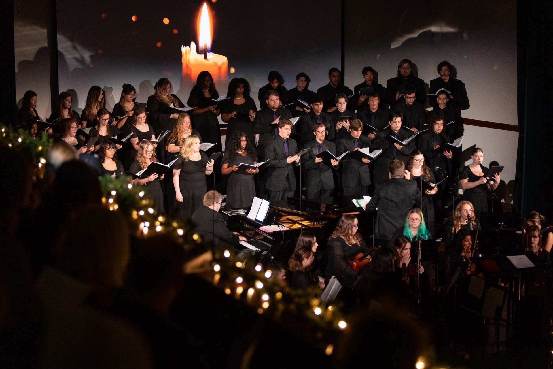 Christmas by Candlelight at KWU inside Sams Chapel on Sunday, December 7, 2025 at 6:00 pm. Courtesy of KWU