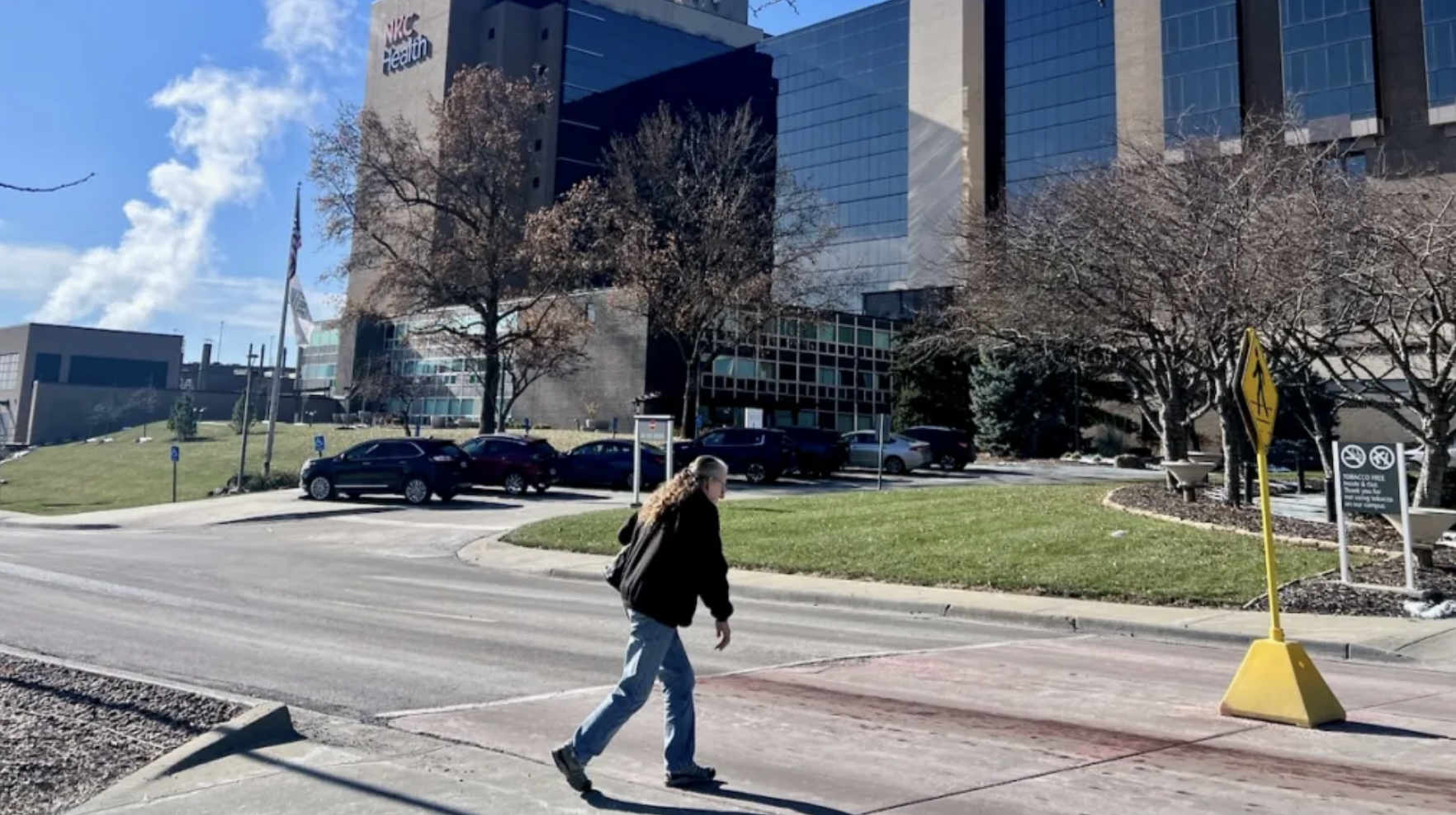 NKC Health, formerly North Kansas City Hospital, sits across the street from Cerner’s old headquarters in North Kansas City. (Suzanne King/The Beacon)