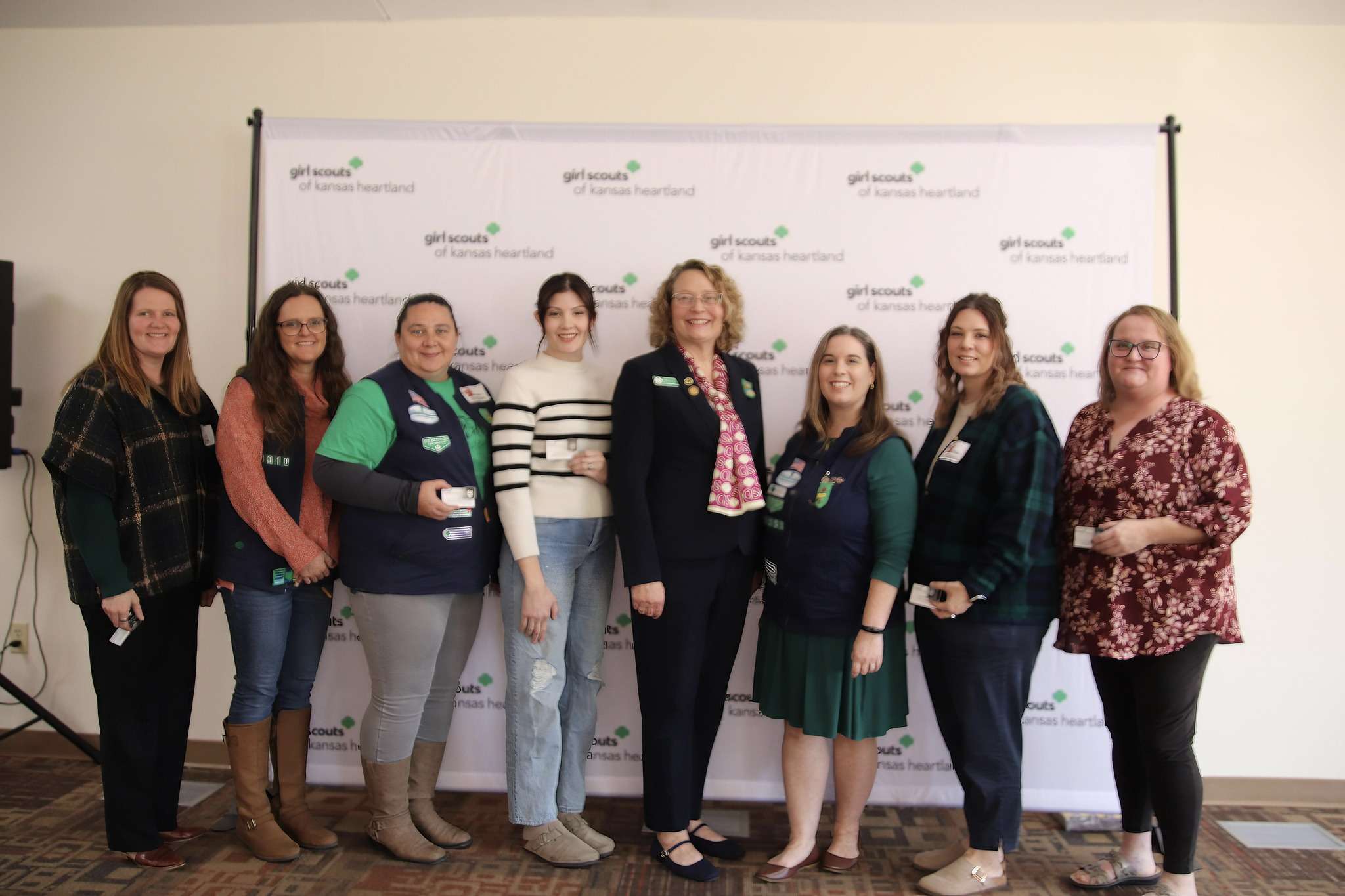 Girl Scout Volunteers of Excellence Award winners. Courtesy photo