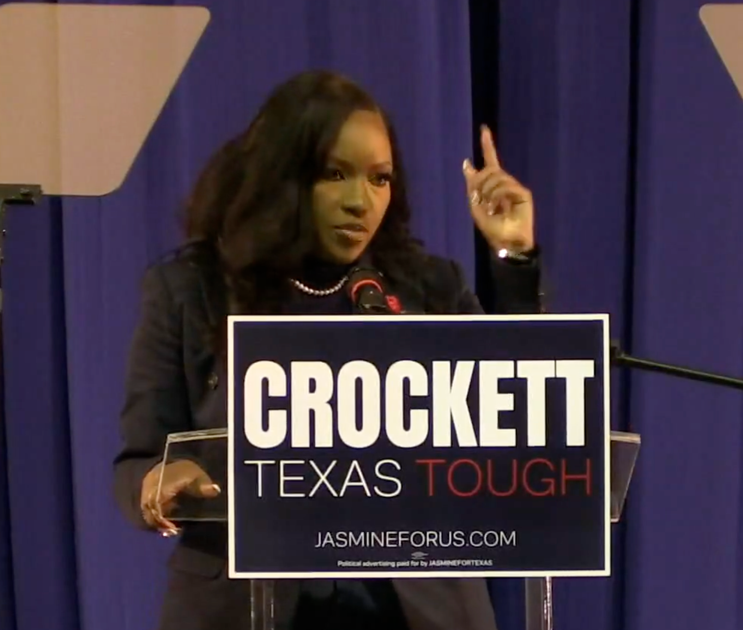 U.S. Rep. Jasmine Crockett- from her social media page&nbsp;