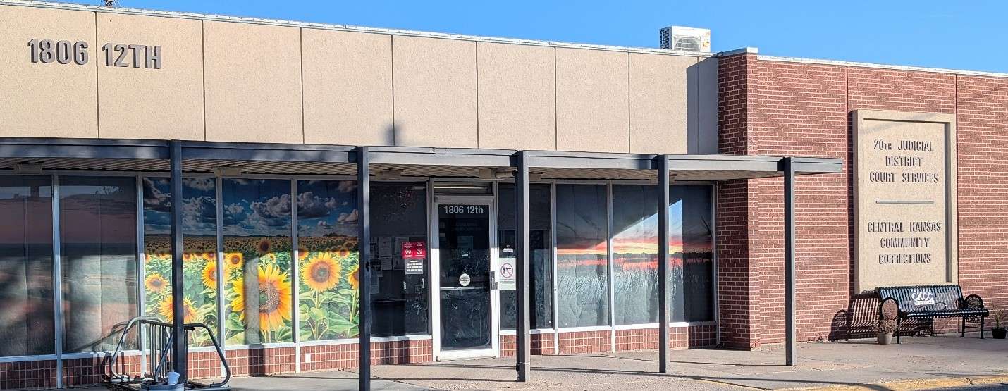 Pictured is the Central Kansas Community Corrections office in Great Bend. A shortage in agency funding is reducing offender accountability and causing staff burnout, Director Brooke Haulmark says.