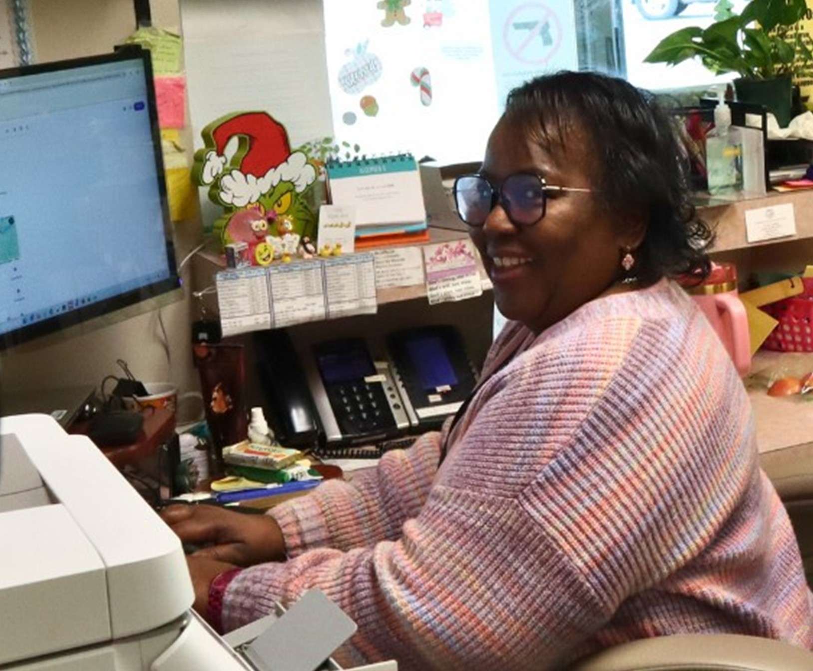 LiAnna Keith has served at Central Kansas Community Corrections since accepting the position as Office Assistant in January, 2012. CKCC has recently updated to an electronic client check-in system, allowing Keith to focus more of her time on providing officer support to the ISO team.