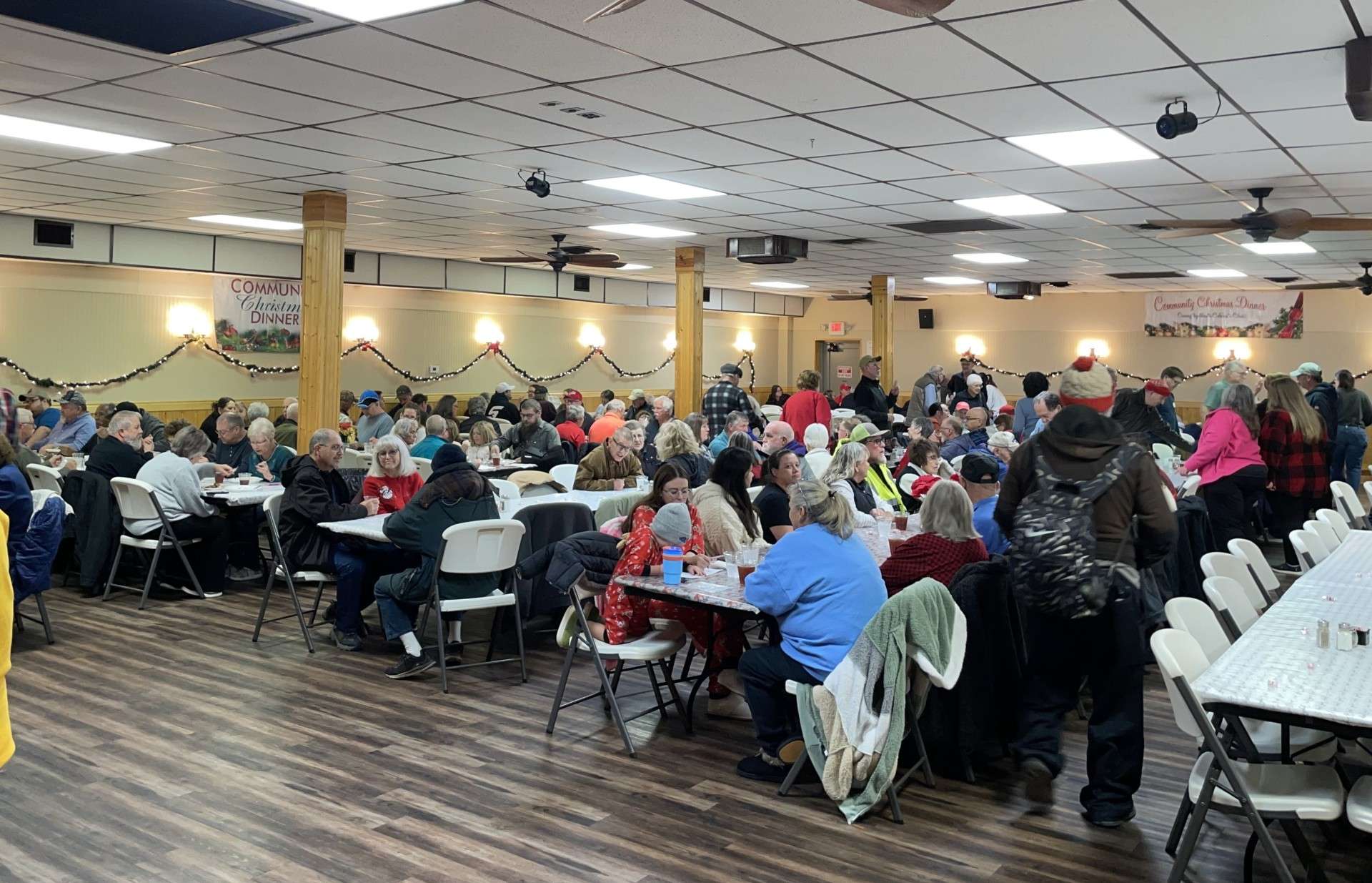 Community Christmas Dinner at the Hays VFW. Courtesy photo