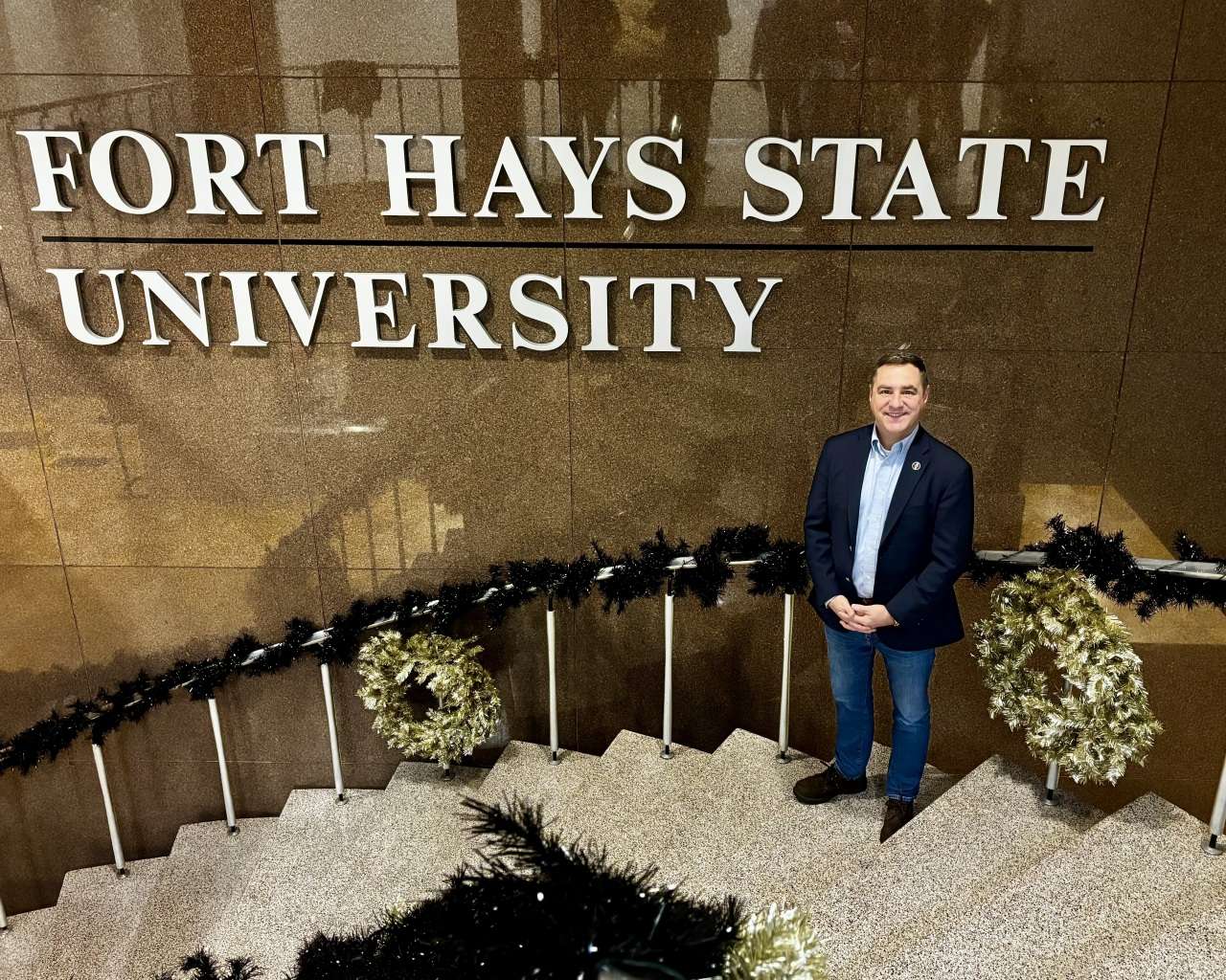 Rep. Pat Proctor, R-Leavenworth, 41st House District, at Fort Hays State University. Photo by Tony Guerrero/Hays Post