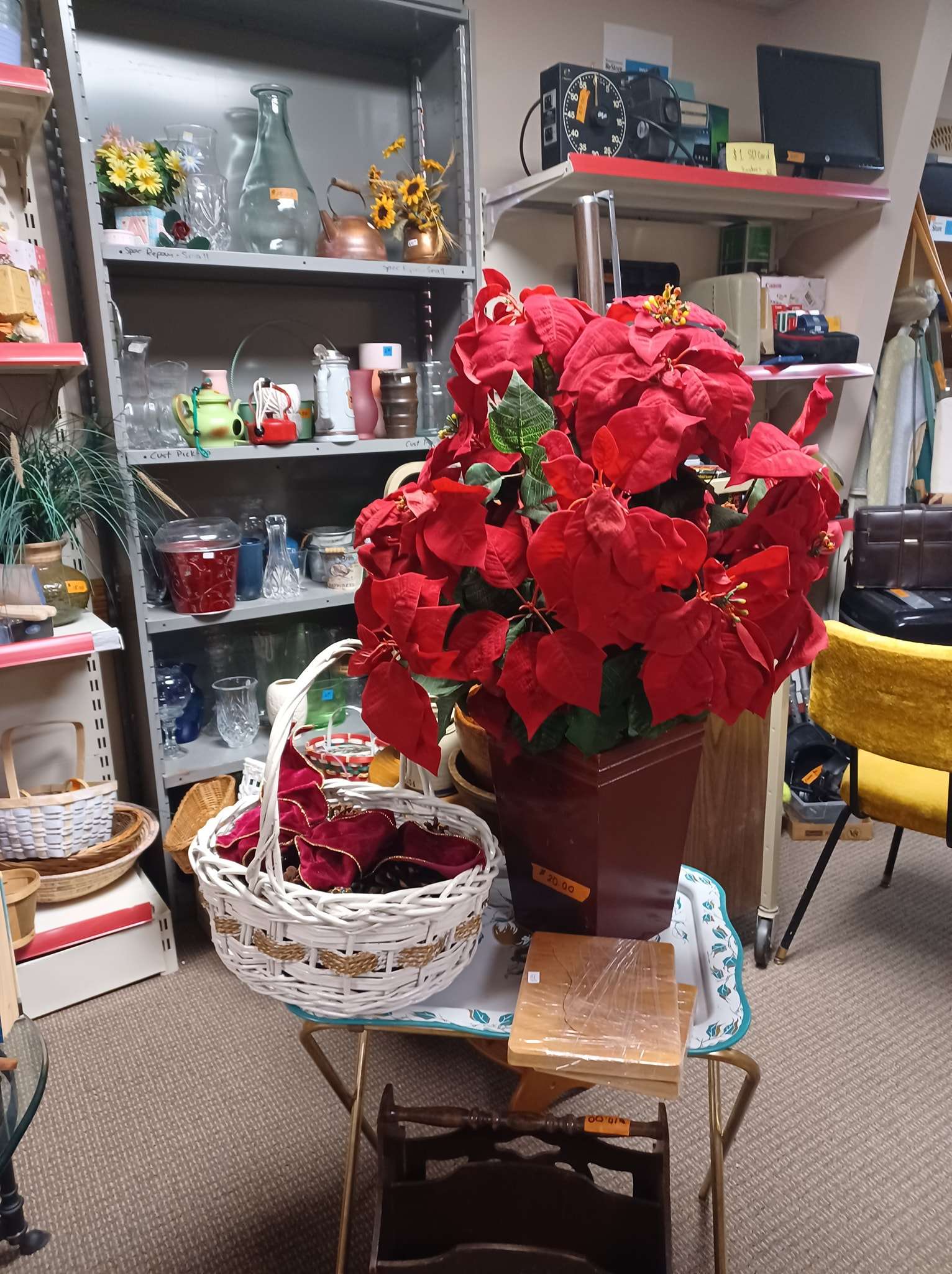 The Habitat for Humanity ReStore has a wide selection of Christmas decorations, as well as white elephant gifts, or shop the store's year-round selection of merchandise. Courtesy photo